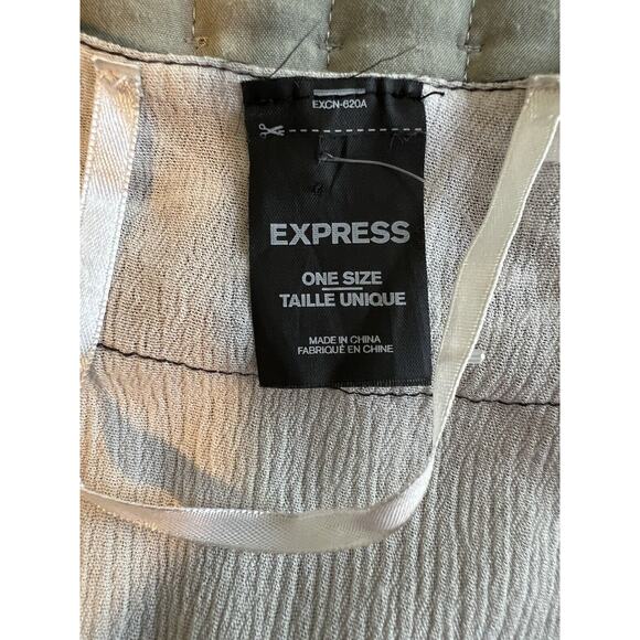 Express Boho Wrap Blouse Cover Up White One Size Caftan Lagenlook - Picture 7 of 9